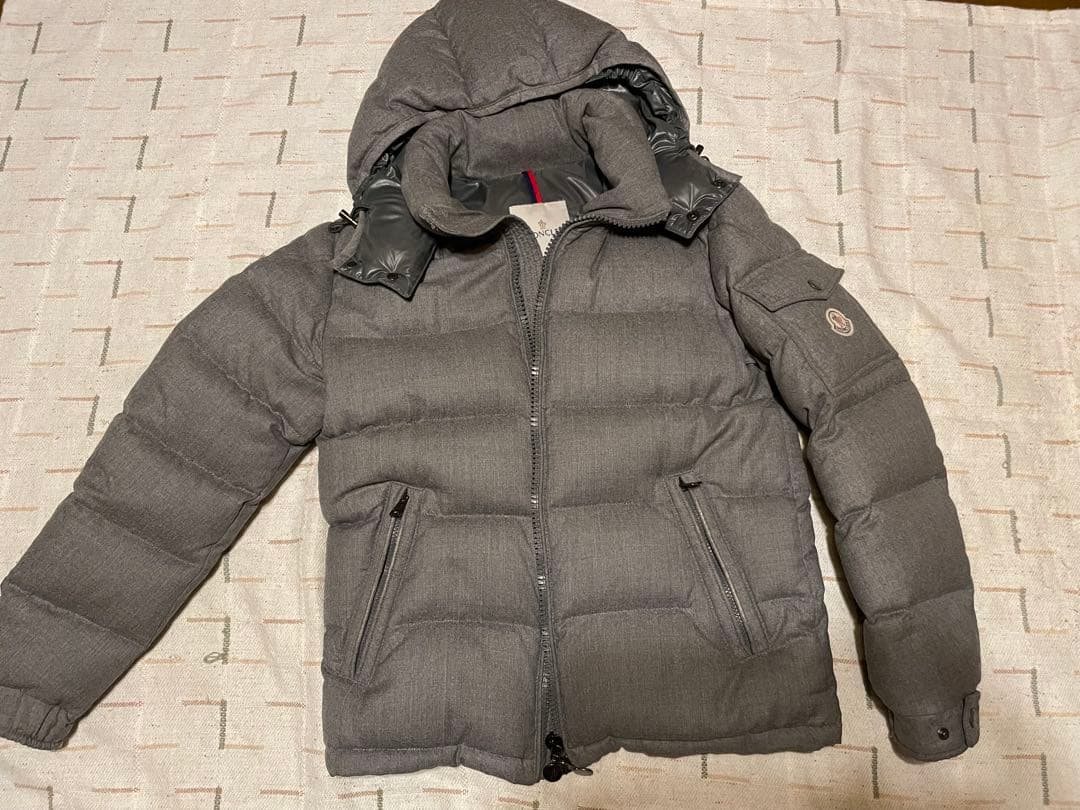 MONCLER MONTGENEVRE モンクレール グレー サイズ0 中古・古着通販】MONCLER (モンクレール) MONTGENEVRE/ダウン