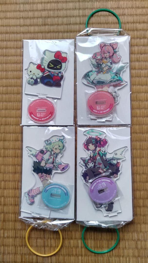 ゼンゼロ アクリルスタンド GiGO限定 ゼンレスゾーンゼロ 全4種セット