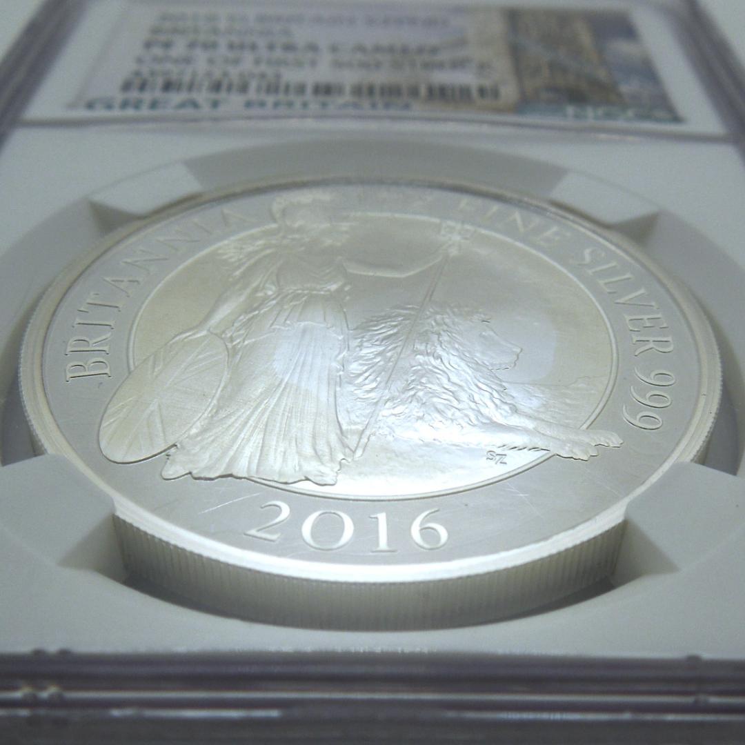 2016 ブリタニア ウナ ライオン 銀貨 ☆初期500枚 NGC PF70UC - メルカリ