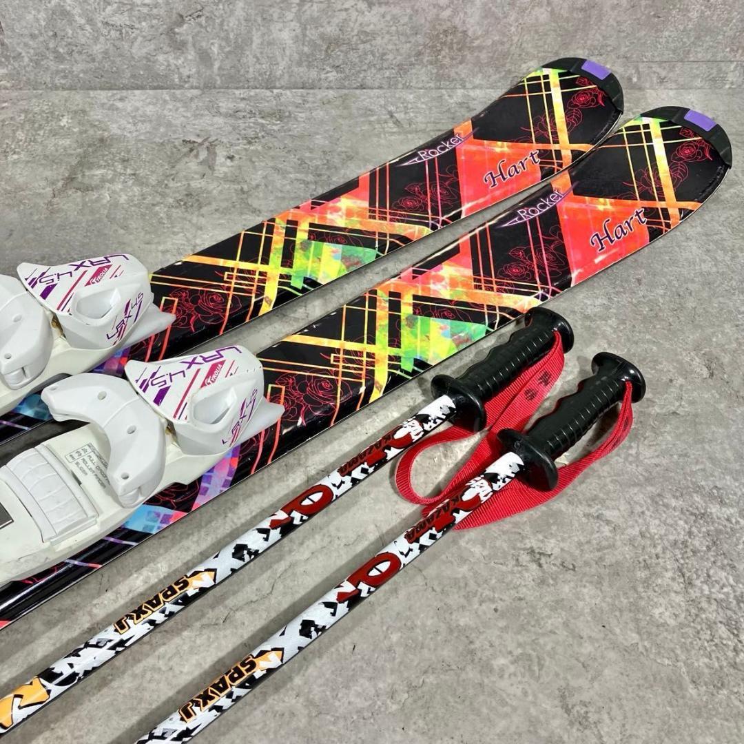 即乗り HART rockr 120 ジュニア キッズ スキー セット ハート - メルカリ