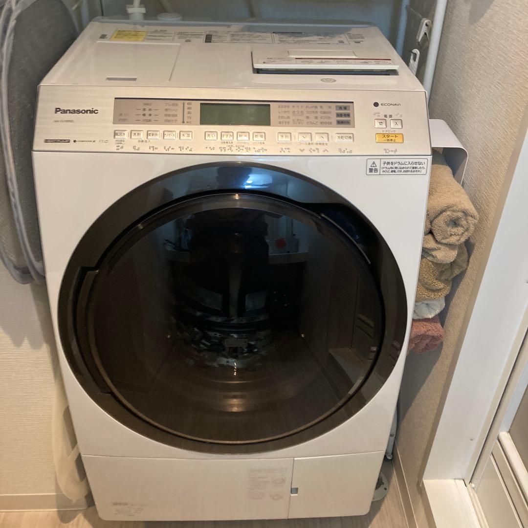 T*e様 Panasonic NA-SVX890L(NA-VX8900L) 20 NA-VX8900L-W ドラム式洗濯乾燥機 VXシリーズ クリスタルホワイト