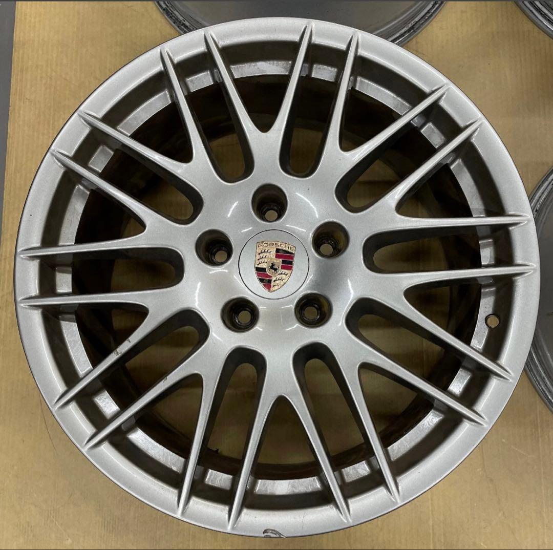 5穴 PCD130 20インチ 9.0J ＋57 ポルシェカイエン純正 ホイール