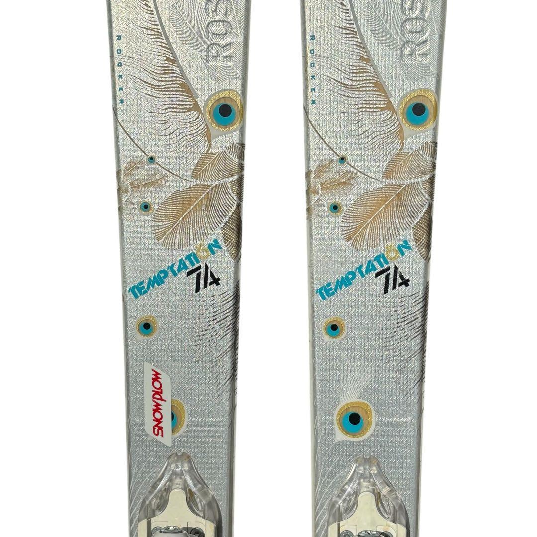 希少】ロシニョール スキー板 TEMPTATION 74 孔雀 - メルカリ