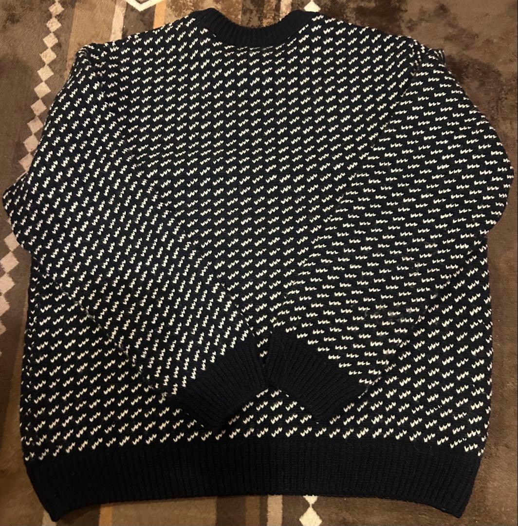 90s L.L.Bean バーズアイニット ノルウェー製