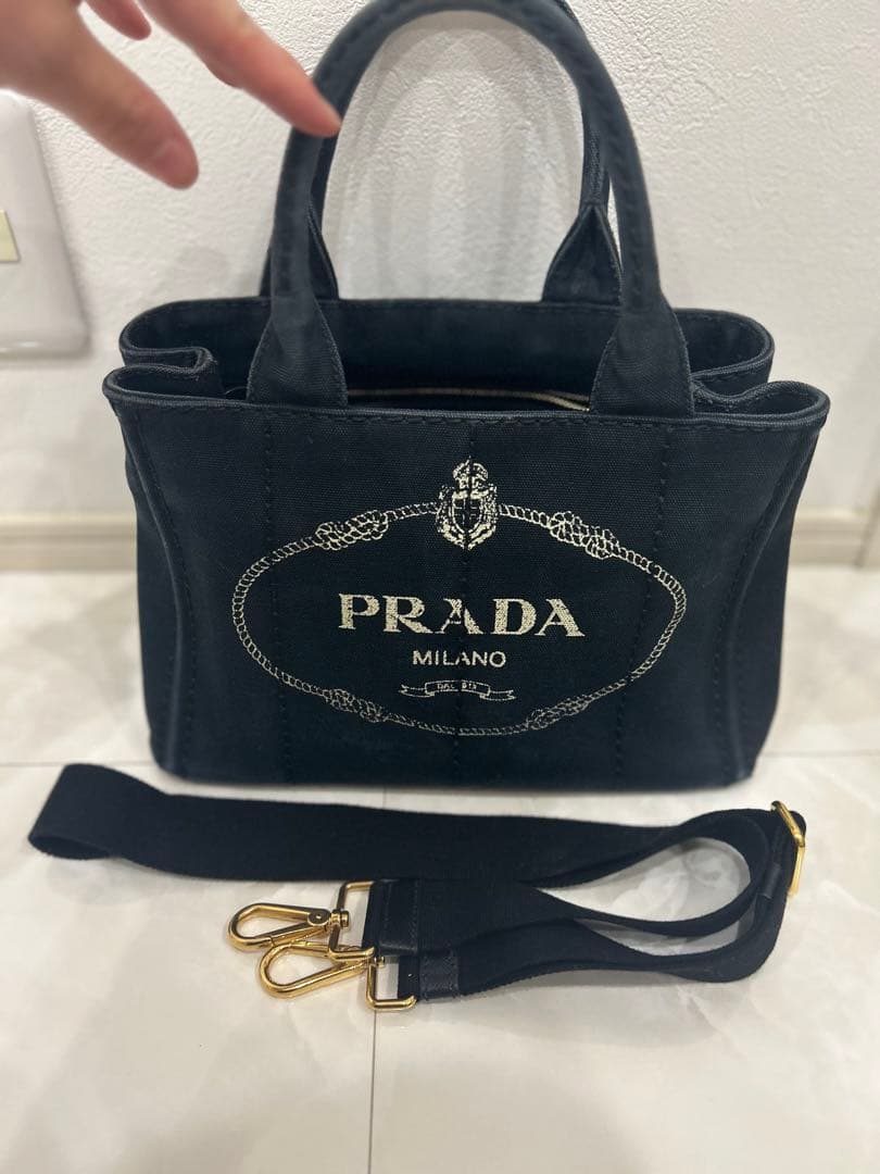 プラダ　PRADA カナパ　ブラックSサイズ PRADA（プラダ） ショルダーバッグ CANAPA カナパ 1BG439 KAO ZKI