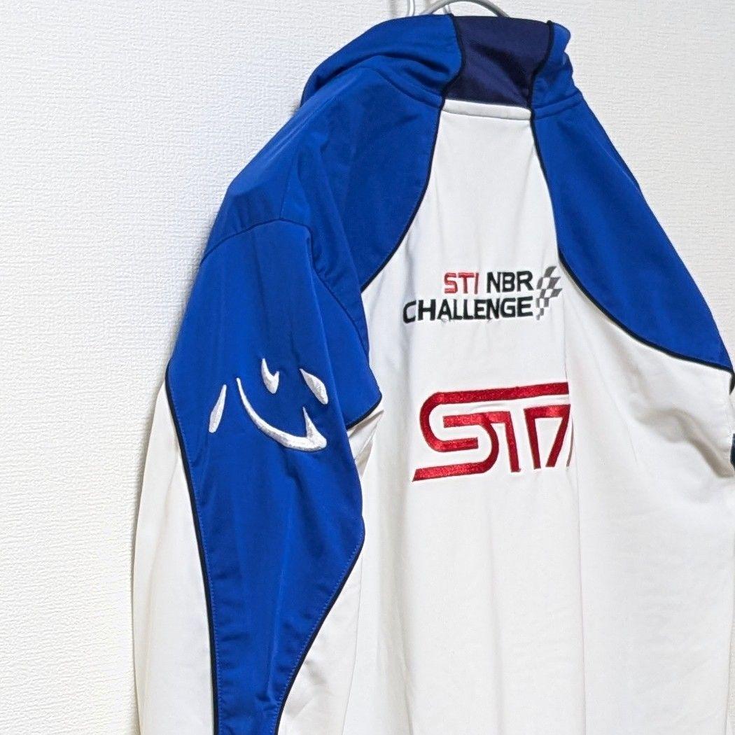 スバル SUBARU レーシング ナイロンジャケット STI 希少 ブルゾン