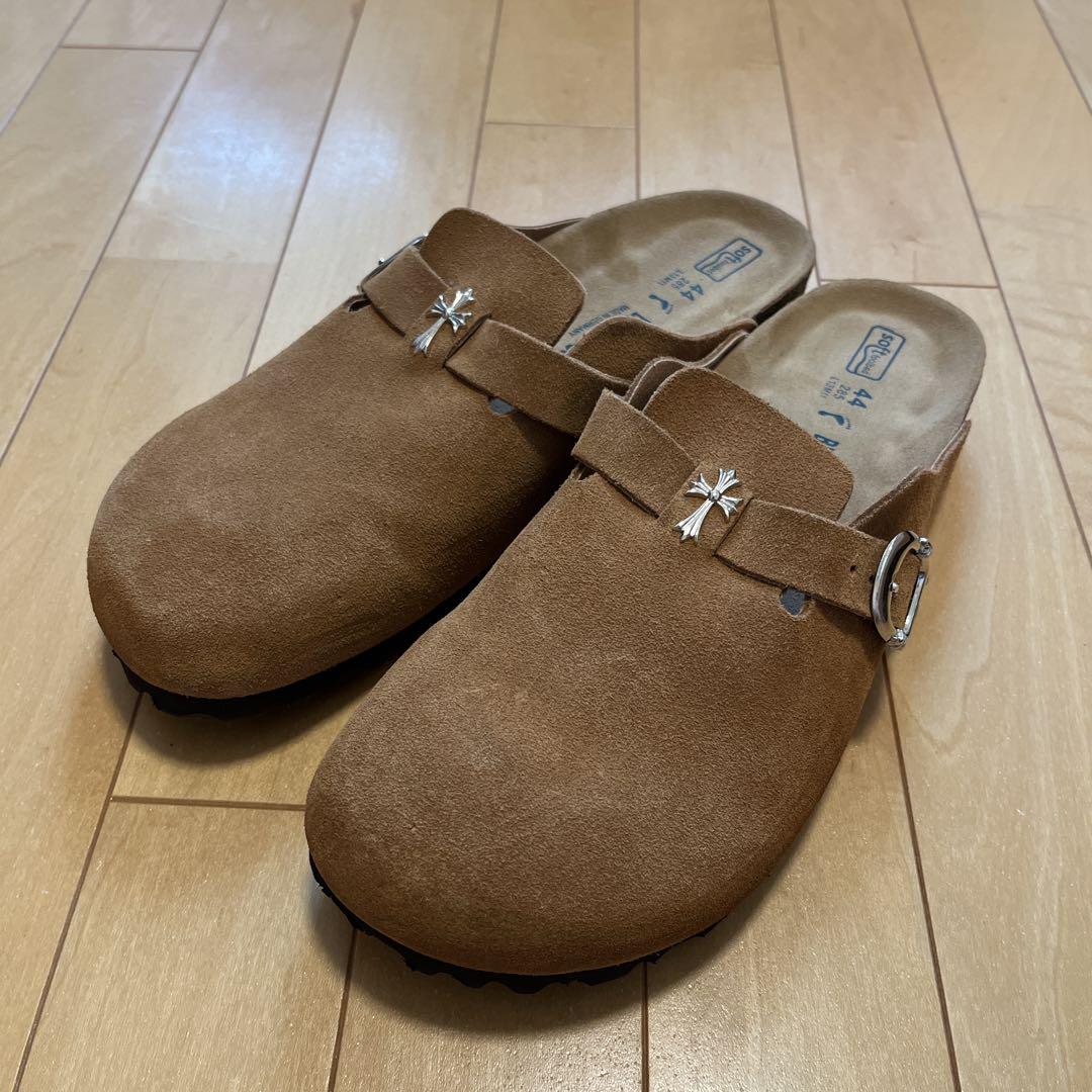 ビルケンシュトック × クロムハーツ ビルケン ボストン サンダル