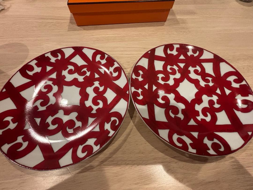 HERMES ガダルキヴィール 21.5cm×2枚