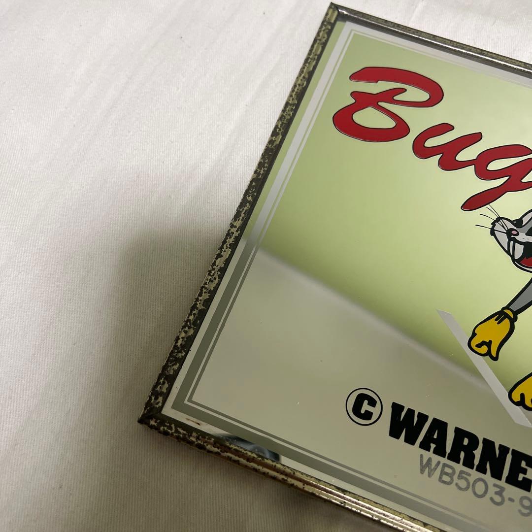 レア・希少】ルーニーチューンズ バックスバニー パブミラー 壁掛け鏡