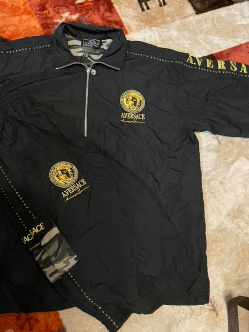 A.VERSACE ヴェルサーチ メデューサ ジャージ セットアップ 迷彩