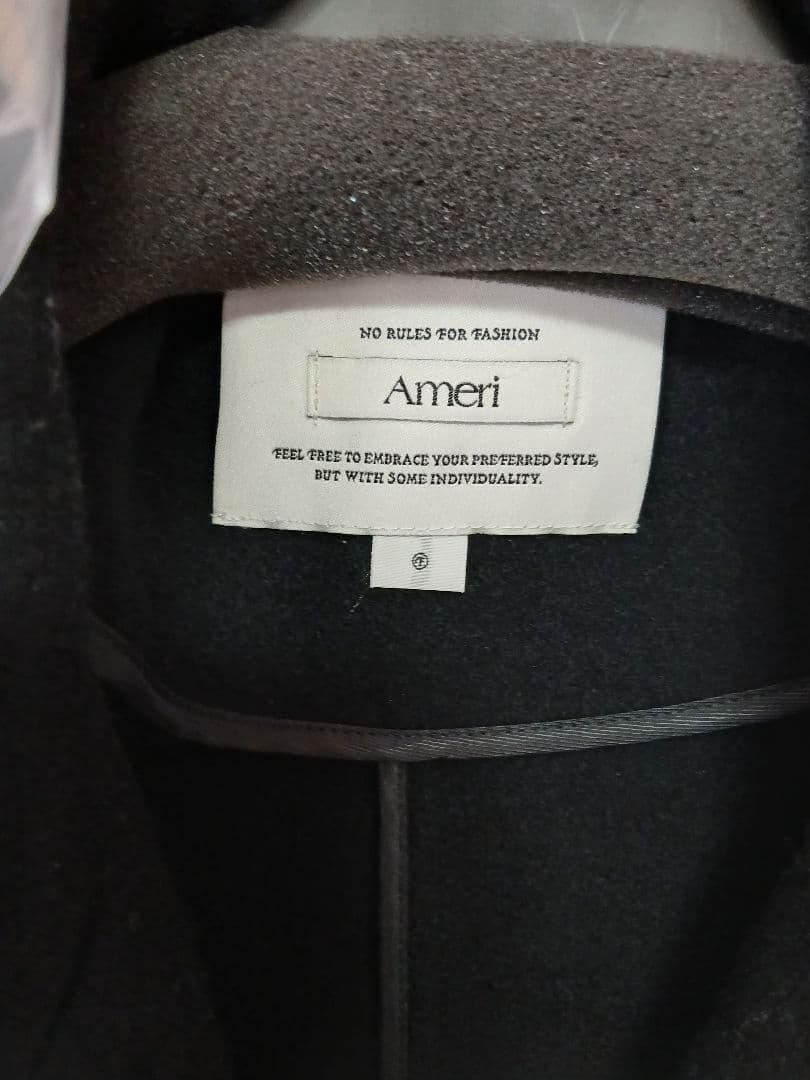 AMERI♡WOOL RIDERS COAT 完売品 - メルカリ