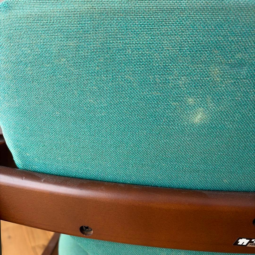 70s オールドカリモク ロビーアームチェア ミッドセンチュリー モダン