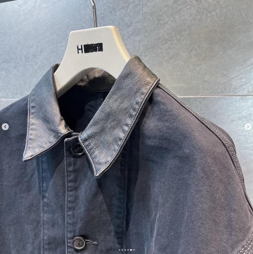 25AW】H BEAUTY&YOUTH フェードレザーカラーカバーオールOvy - メルカリ