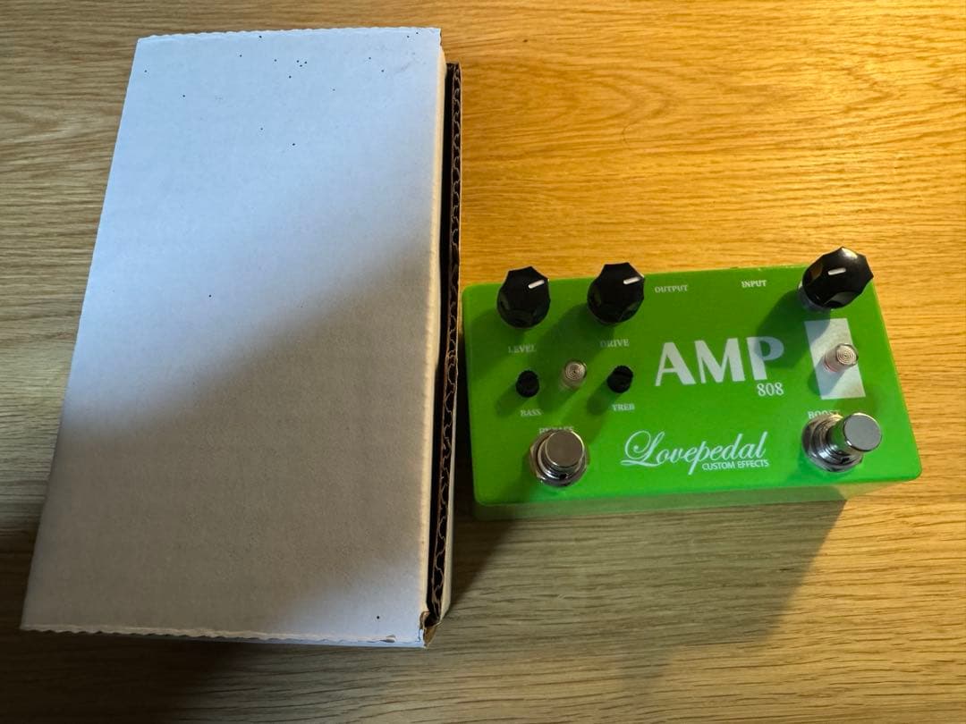 ギター love pedal amp808 Lovepedal Amp 808 Boost/Overdrive Green > Effects | Rock n Roll