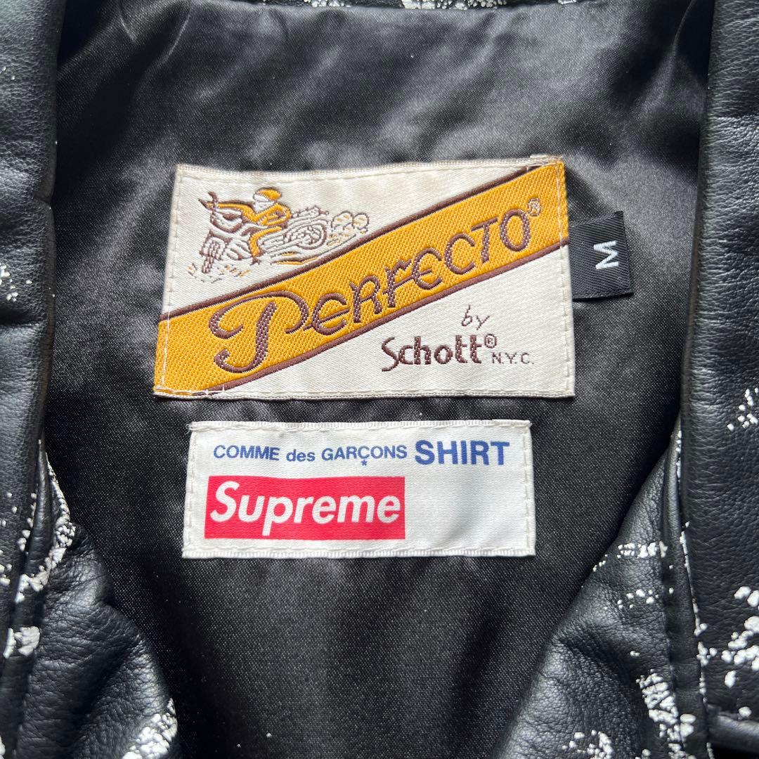 Supreme Comme des Garcons Schott ライダース - メルカリ