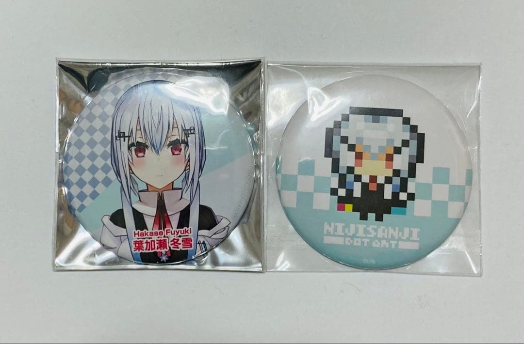 にじさんじ 葉加瀬冬雪 缶バッジ ドット - メルカリ
