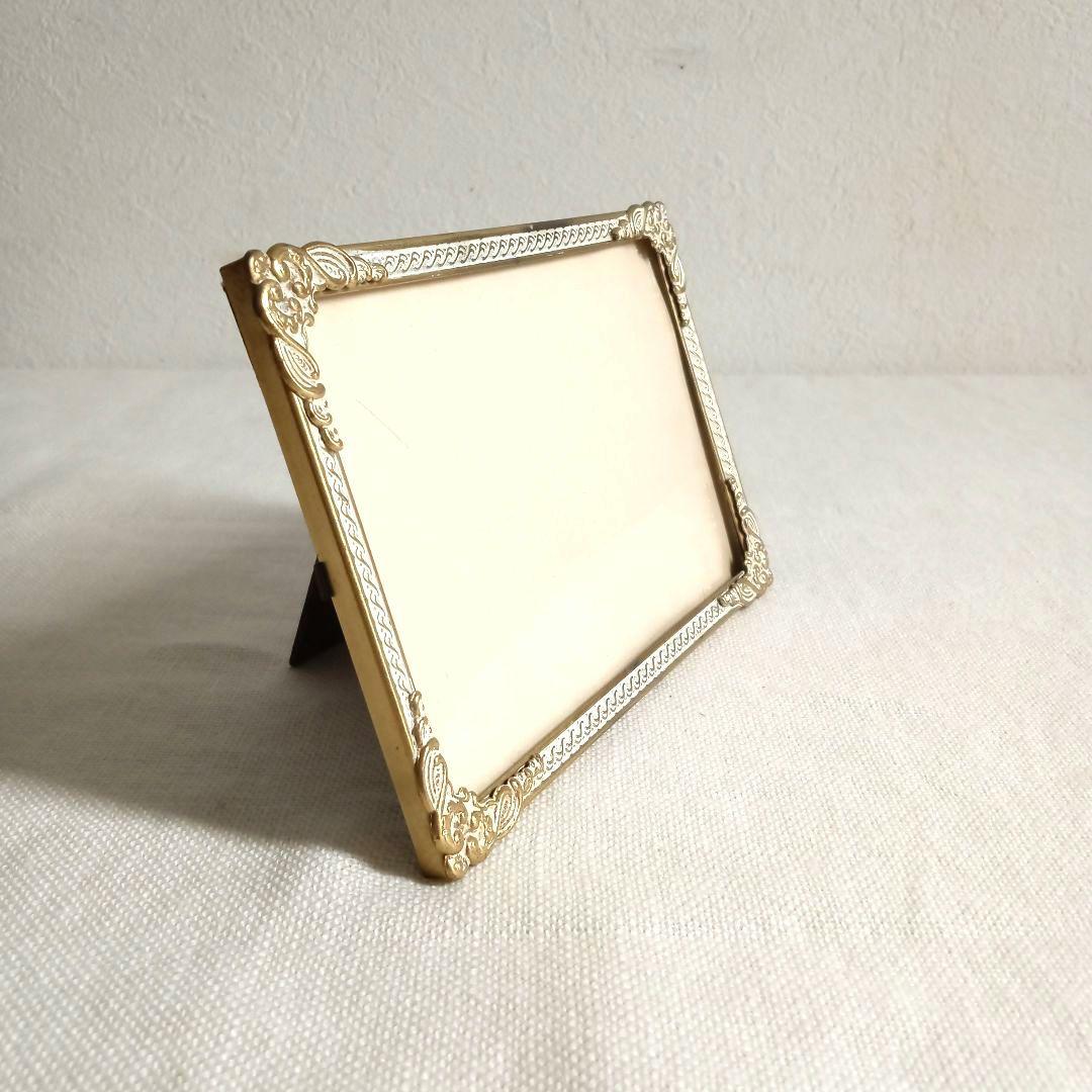 フォトフレームP ／真鍮フレーム／ドームガラス／スウェーデン／北欧