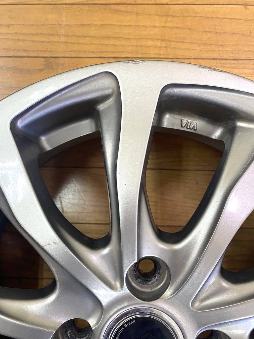 アルミホイール ブリヂストン バルミナ 15インチ 5.5J オフセット50