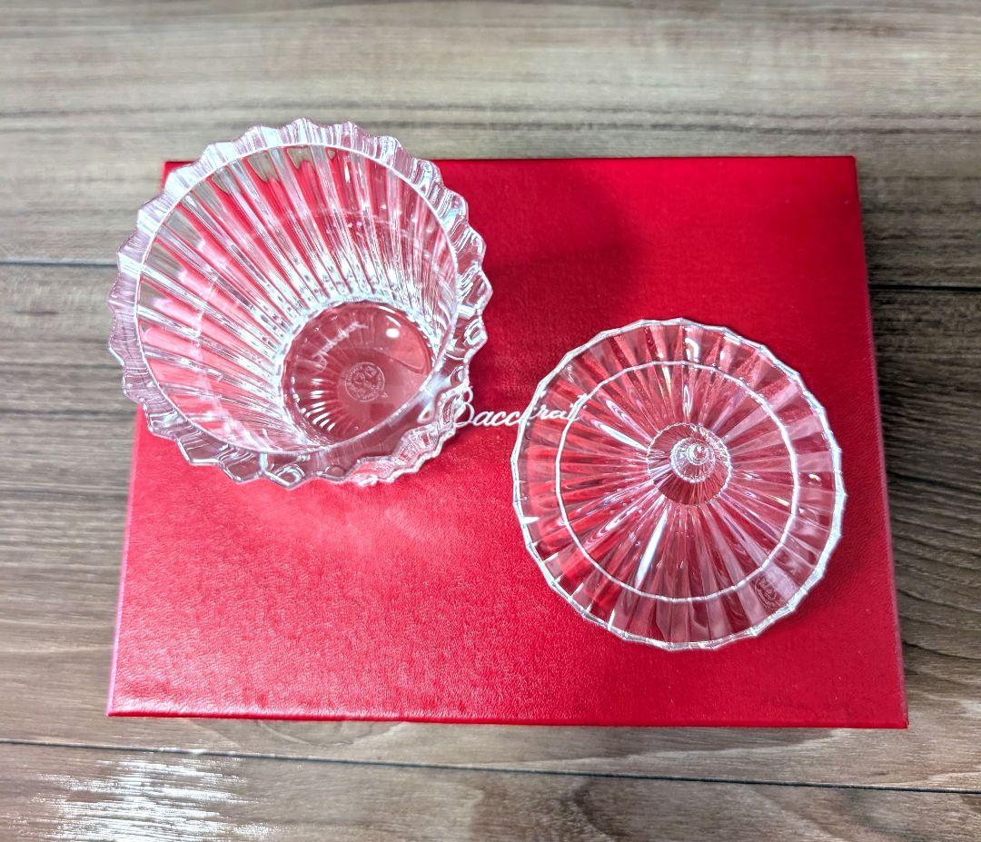 未使用・ギャランティ付き】バカラ ミルニュイ シュガーポット 箱付き