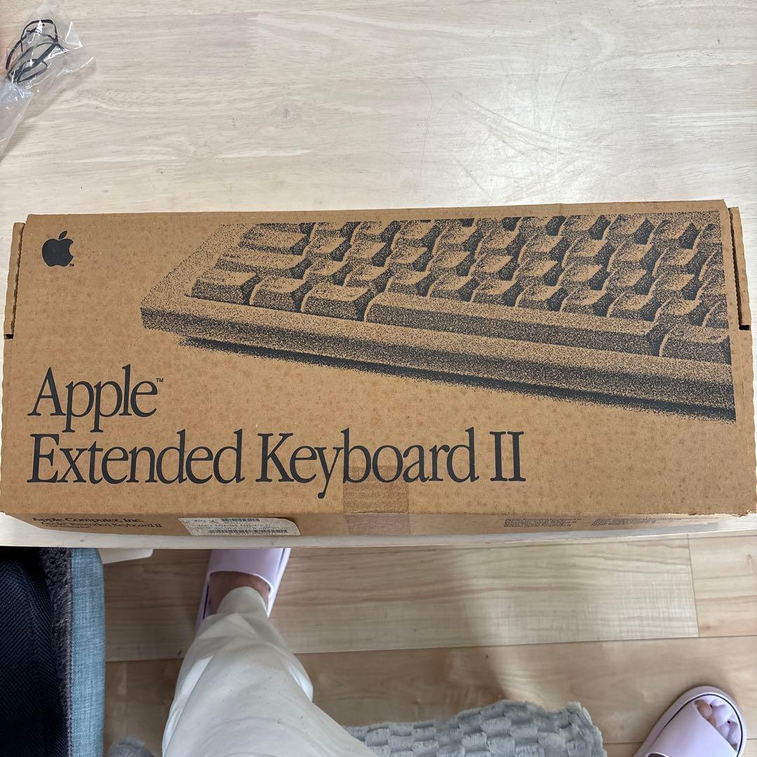 ［値下げ］未使用Apple Extended Keyboard II 本体 Vintage Apple Extended Keyboard II Model M3501 with Cable - Tested