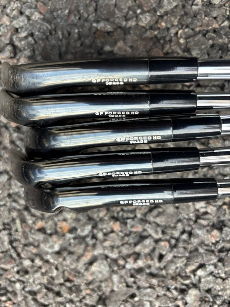 カスタムブラック仕様 ミズノプロ221アイアン 5本セット - メルカリ