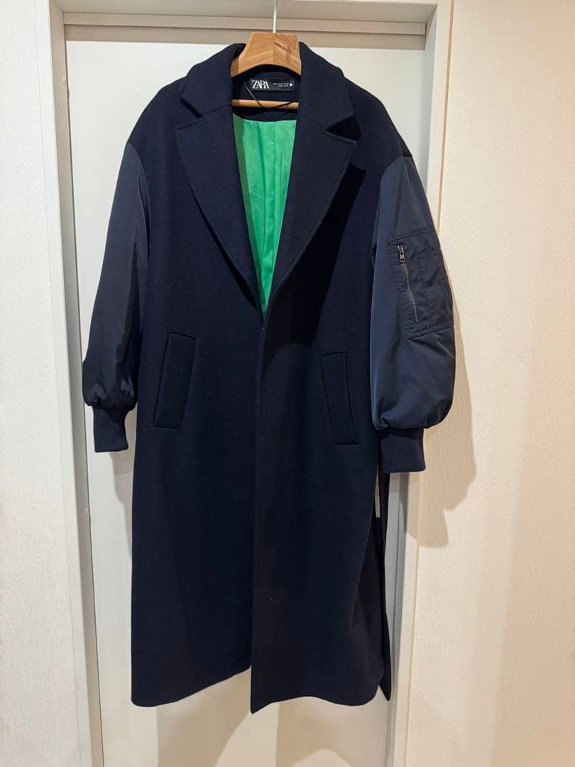 Mサイズ 2022AW完売✨ZARA×MANTECO マッチングボンバーコート - メルカリ