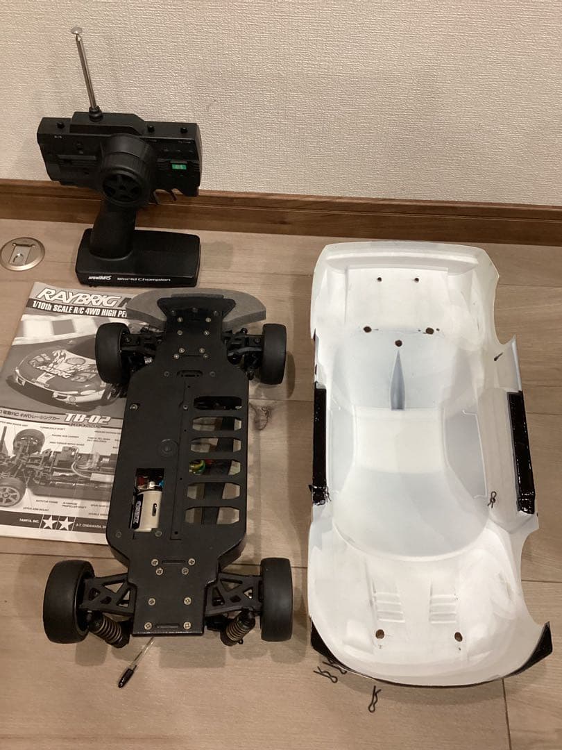 タミヤ NSX TB-02シャーシ 1/10 RAYBRIG ラジコン