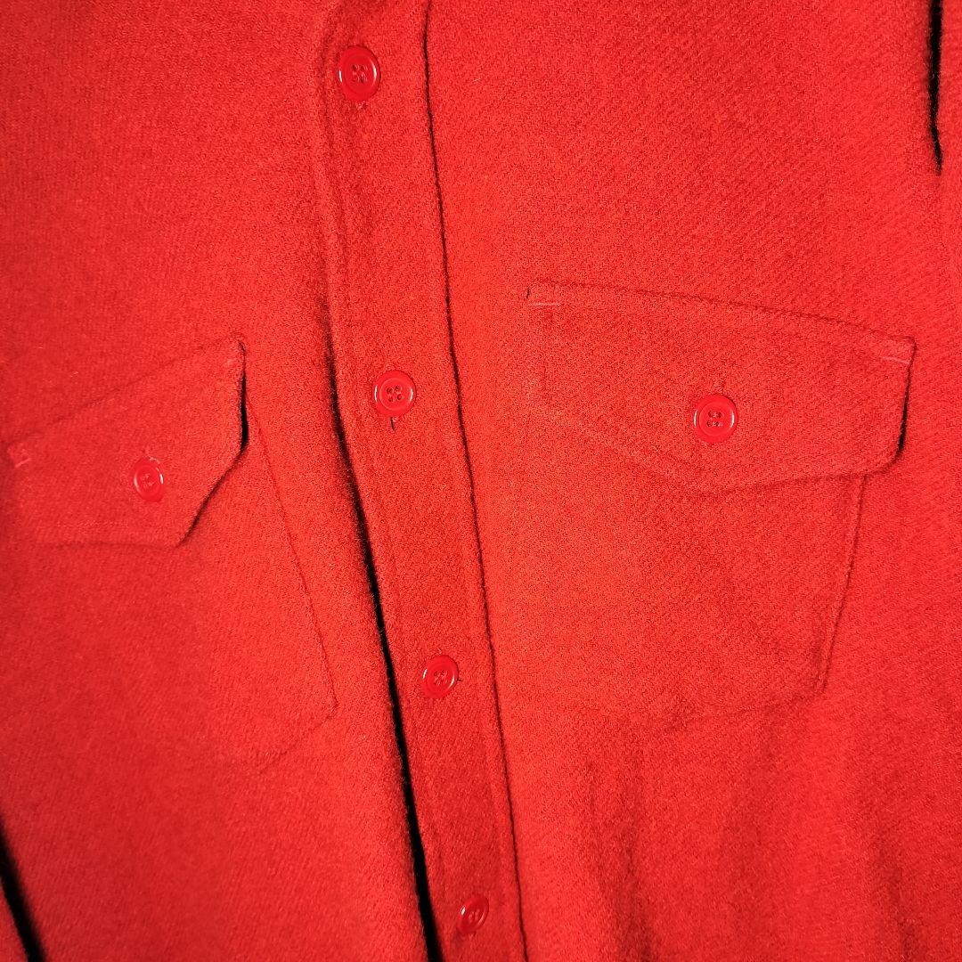 UNUSED アンユーズド ウールシャツ ジャケット メンズ トップス