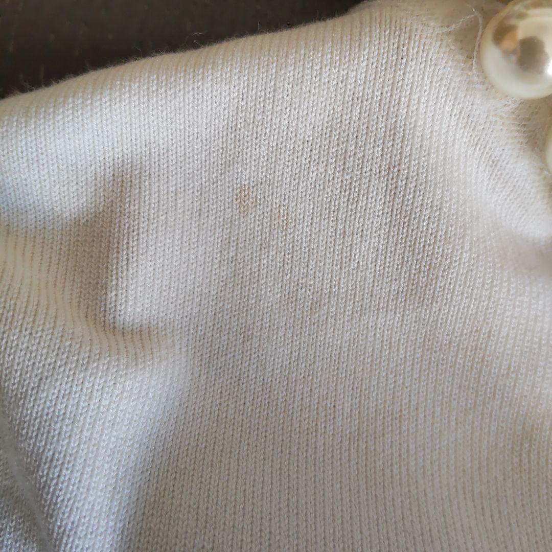 新品タグ付き！ランバンオンブルー刺繍パールカーディガン 38 - メルカリ