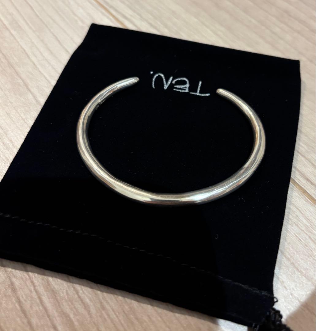 TEN. ホルンバングル シルバー 新品未使用 Jewel VOX ブレスレット バングル ステンレス 金属アレルギー