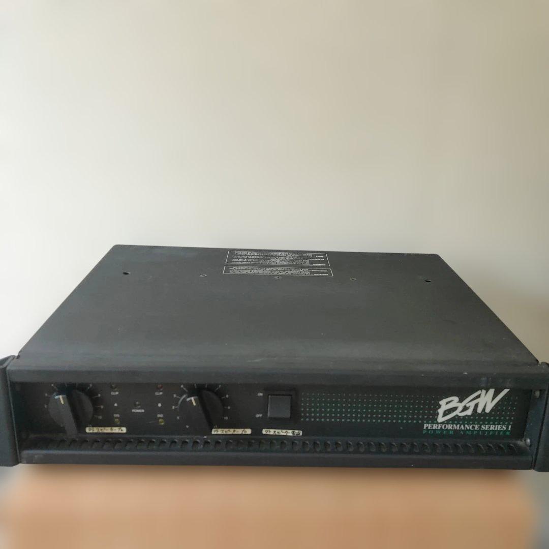 BGW PERFORMANCE SERIES 1 パワーアンプ ☆BGW☆performance series1 PA用パワーアンプ MADE IN USA ☆ - メルカリ