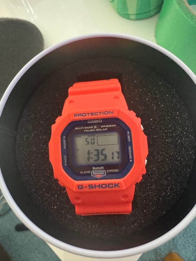 G-SHOCK 神戸市消防局 50周年 GW-B5600FB コラボモデル 限定 G-SHOCK Gショック 神戸市消防局 救助隊50周年 | GW-B5600FB-4JR