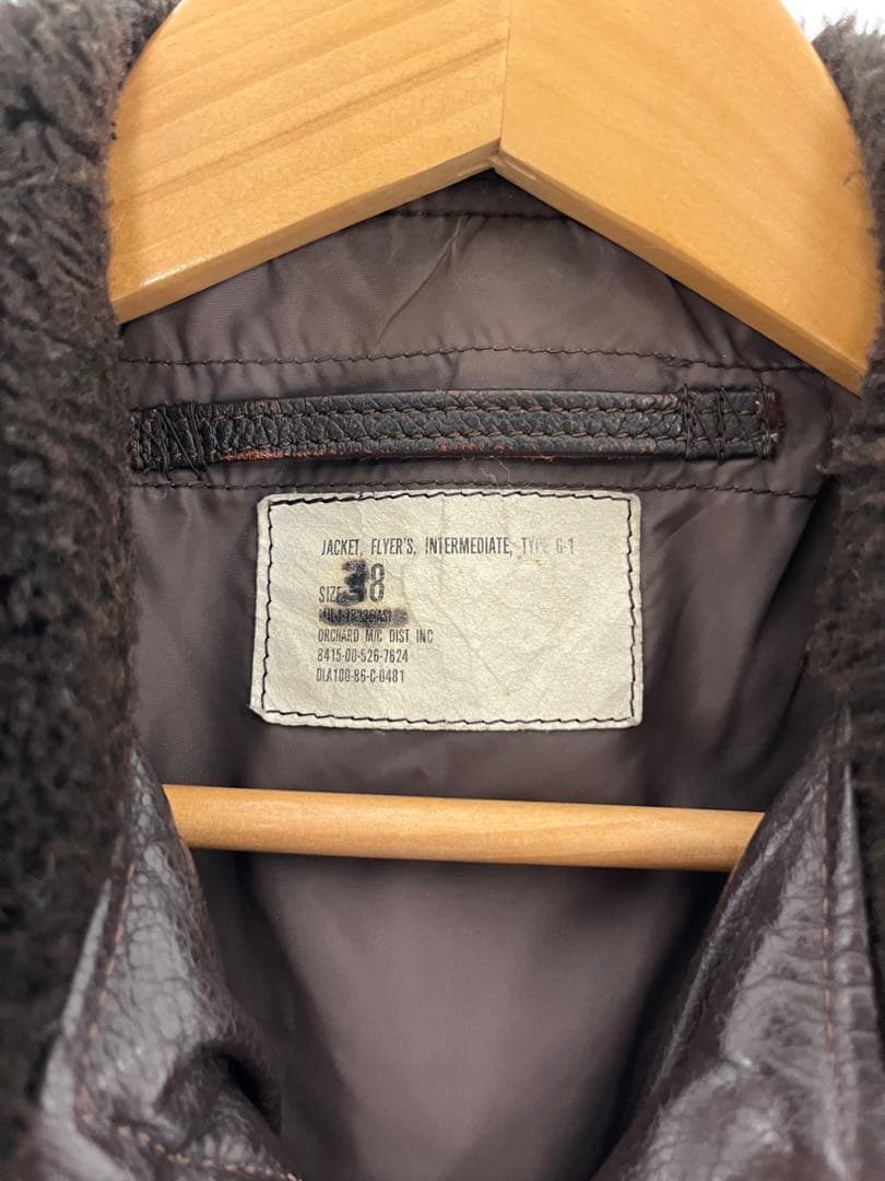 ジャケット・アウター 80's U.S.NAVY G-1 flight jacket vintage
