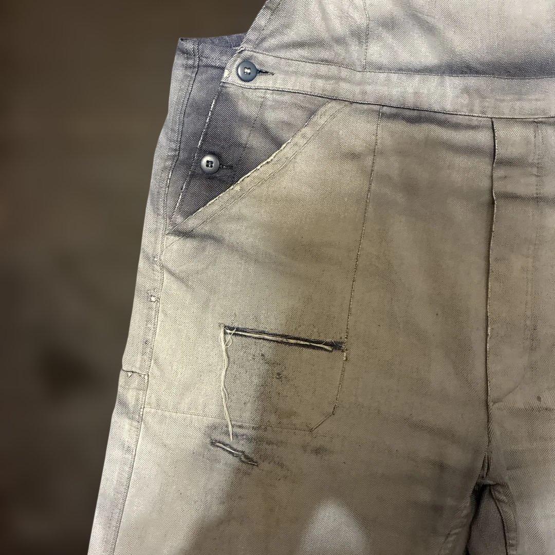 ボロの美学ユーロモールスキン鬼フェードオーバーオール - メルカリ