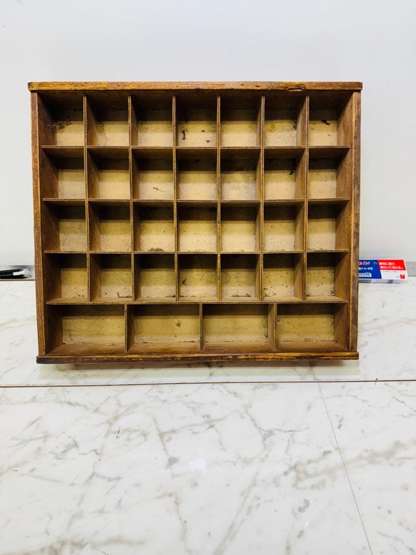 木製小物入れ トレイ 升箱 木箱 飾り棚 32マス オフィス 業務 木製 ミンディ 木製小物入れ トレイ 升箱 木箱 飾り棚 16マス ナチュラル