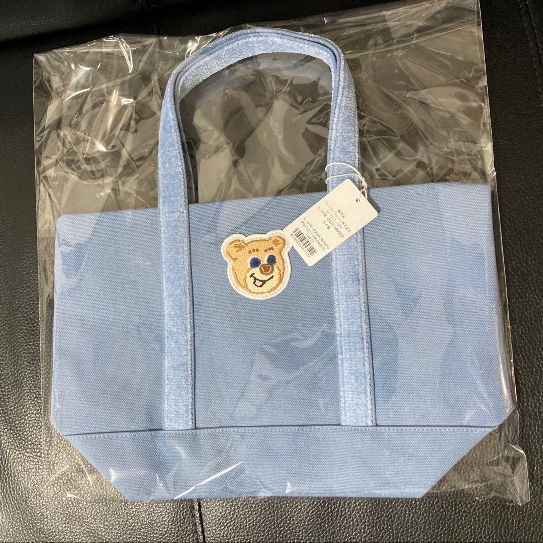 ラブラリーバイフェイラー オールドテディ ワッペントートバッグ