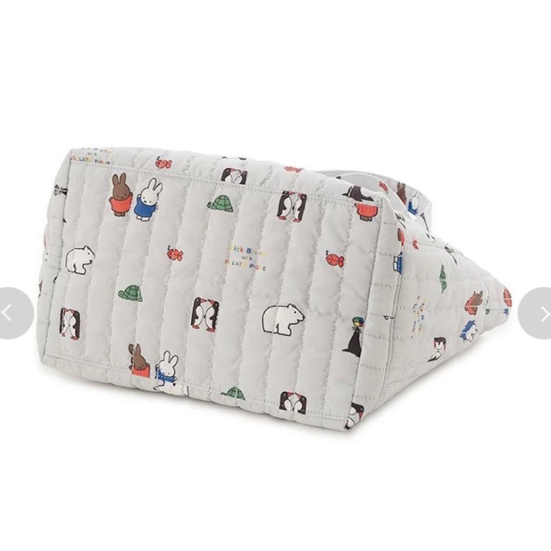 新品Dick Bruna キルティング総柄ママバッグ ミッフィー ジェラート