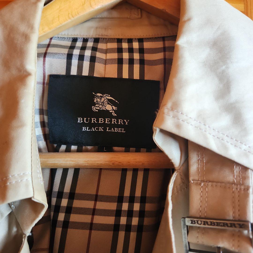 BURBERRY BLACK LABEL トレンチコート ベージュ系 L - メルカリ