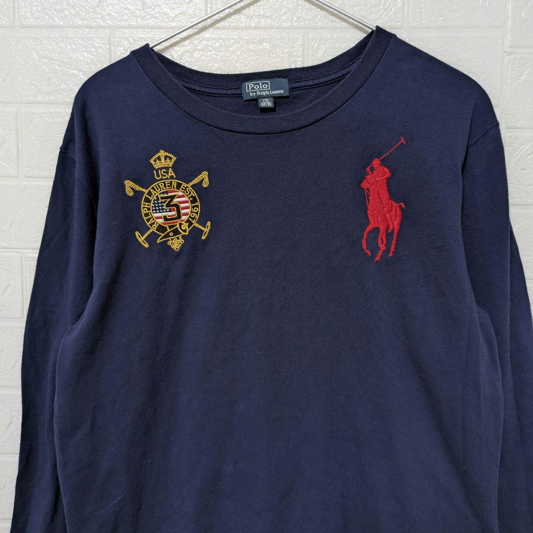 y2k ラルフローレン 星条旗 ロンT 平成 ギャル男 ギャル グランジ コア