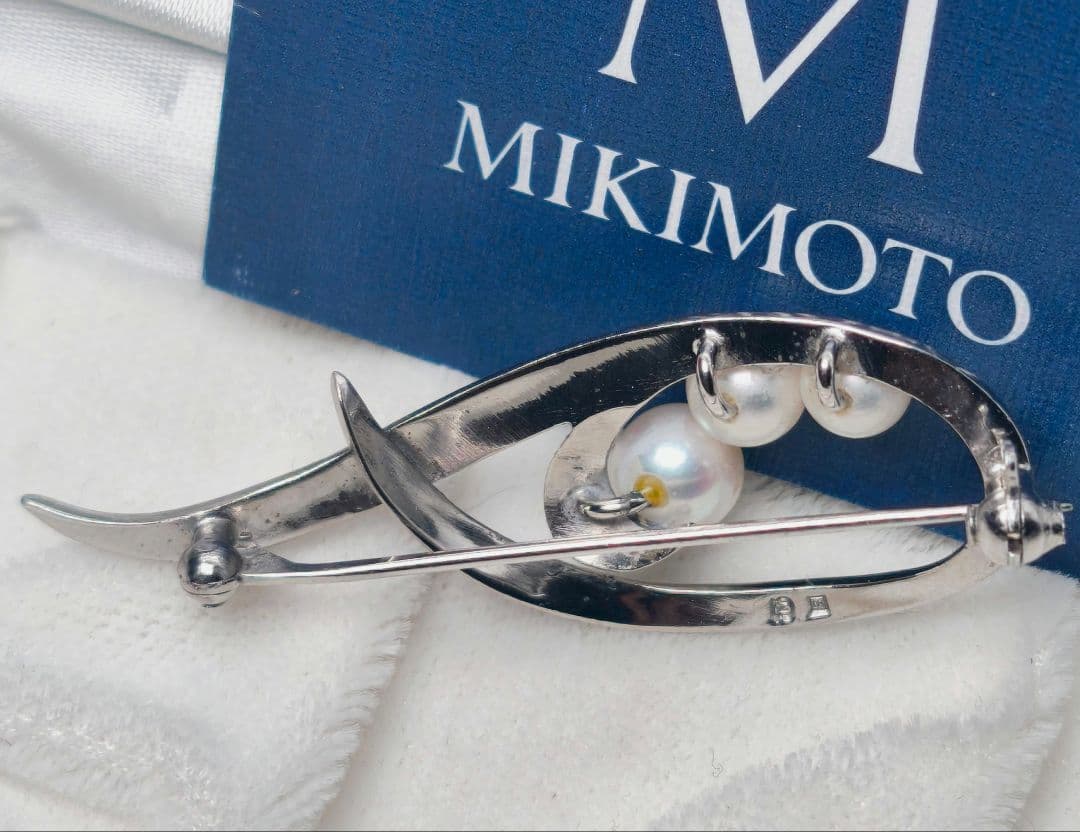 美品 最高級!!】ミキモト ブローチ パール フォーマル 皇室御用達 正規
