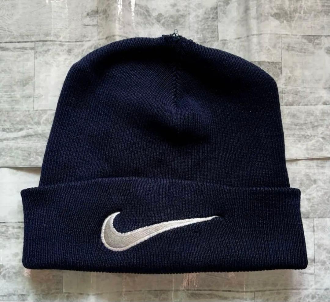 激レア】NIKE 90sニット帽 ビーニー 野村周平着用 - メルカリ