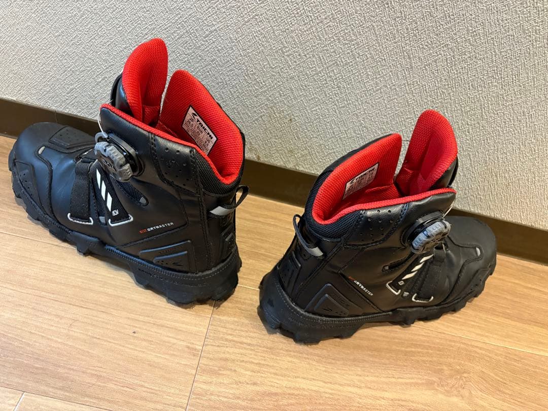 久*宏様 DRYMASTER 26.5cm 黒/白ライディングシューズ RSタイ