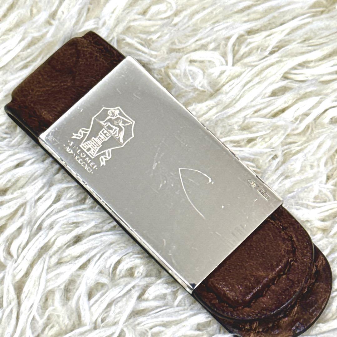 超希少✨ブルネロクチネリ マネークリップ シルバー金具 ロゴ打刻