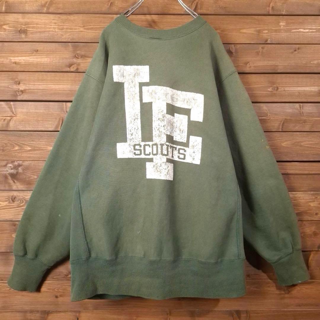 90s Champion USA製 リバースウィーブ スウェット フェード