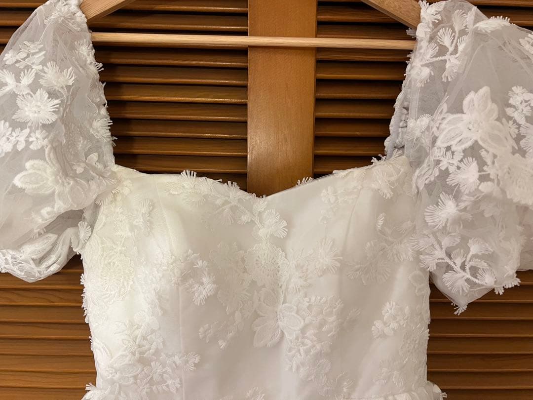 ドレスプロダクション2way 総レース パフスリーブドレス（W295