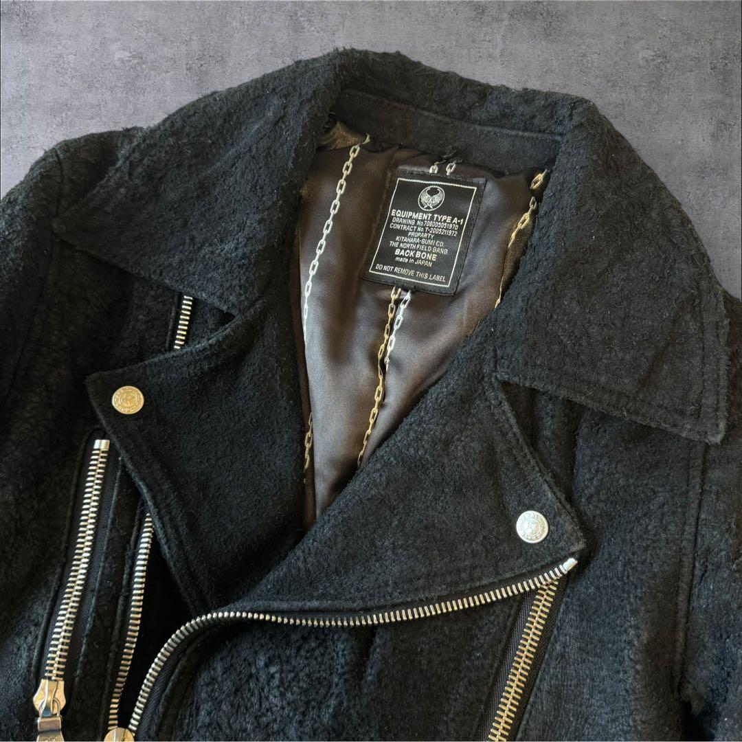 BACKBONE バックボーン ホースデストロイレザー ダブルライダース