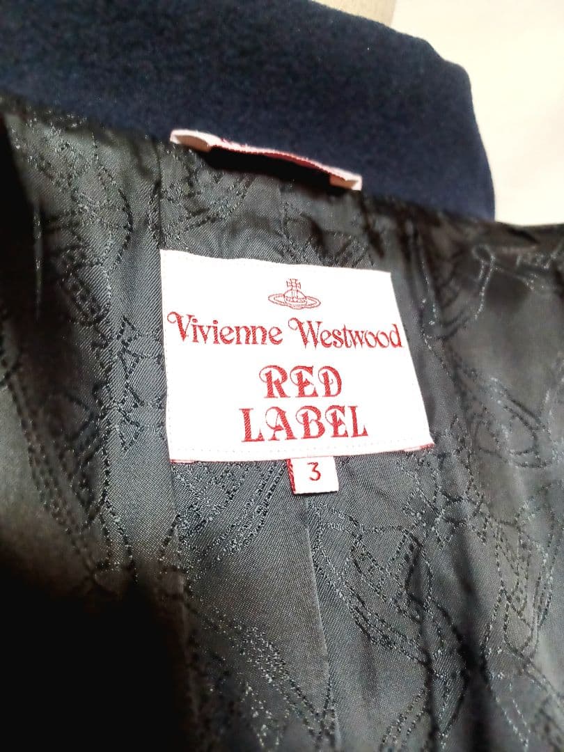 ヴィヴィアンウエストウッド 大人可愛いラブ襟コートサイズ3