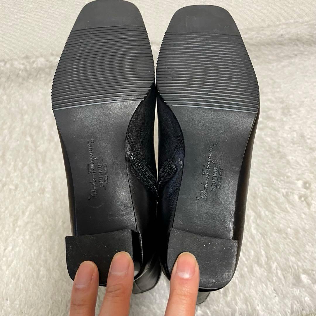 美品 Salvatore Ferragamo ロングブーツ 23.5cm