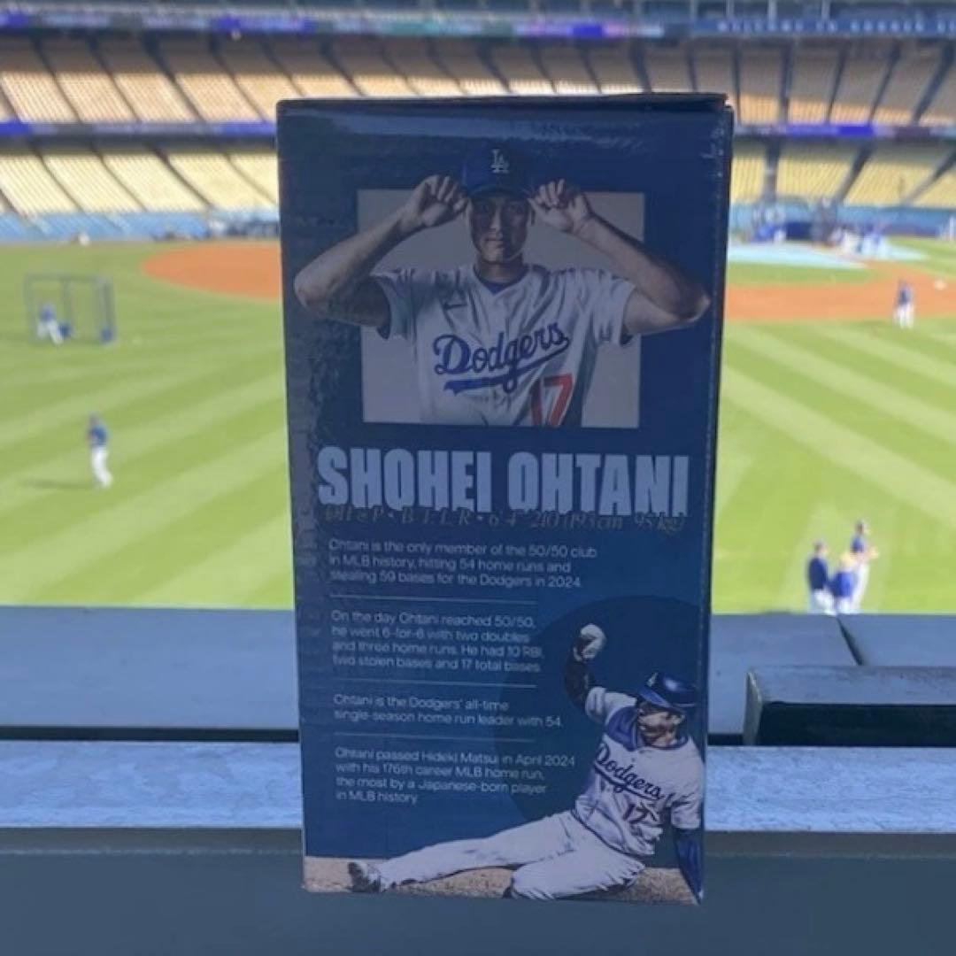 2025年5月15日球場配布 ドジャース 大谷翔平 50/50 ボブルヘッド