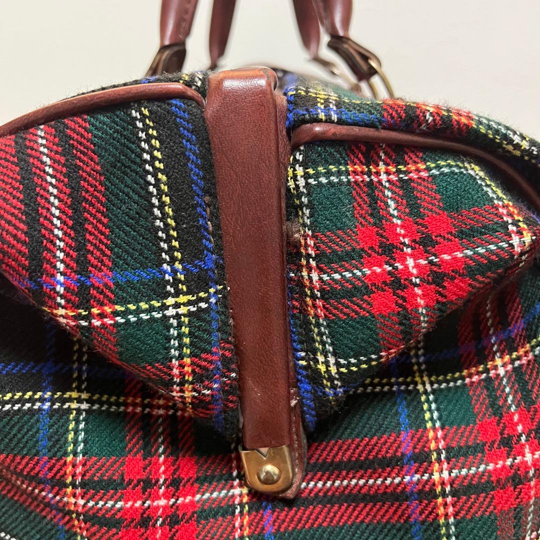超希少】吉田カバン ポーター タータンチェック ボストンバッグ 初期